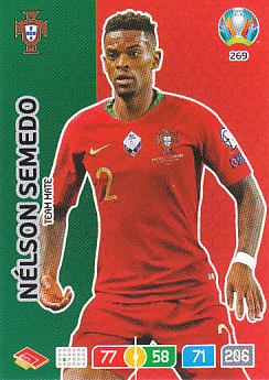 Nelson Semedo Portugal Panini UEFA EURO 2020#269
